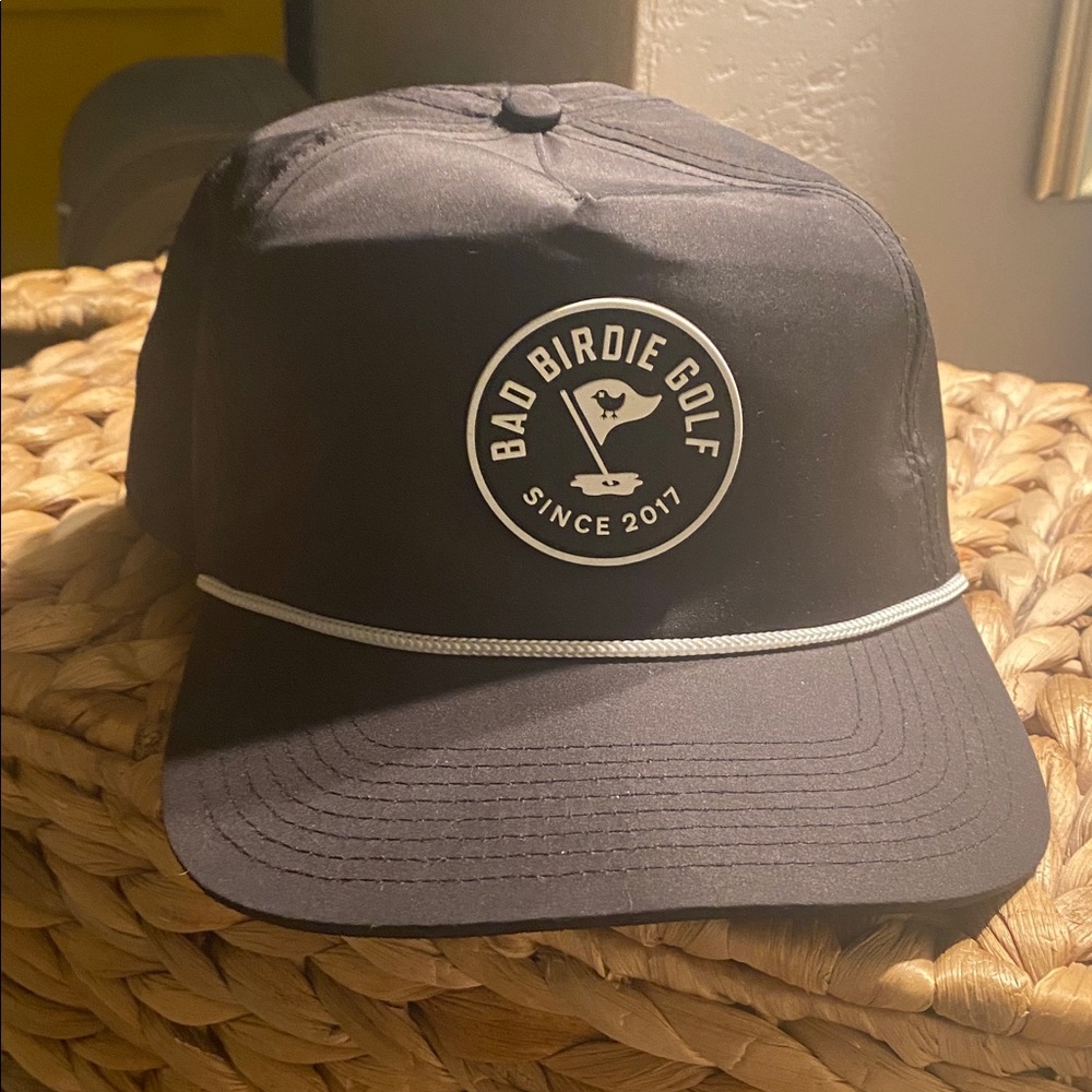 Bad Birdie Black Golf Hat